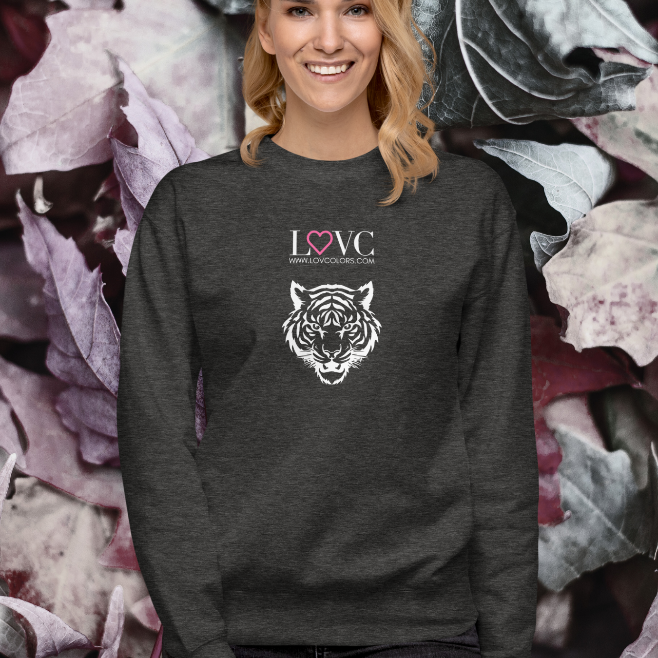 SUDADERA GRUESA MUJER TIGER
