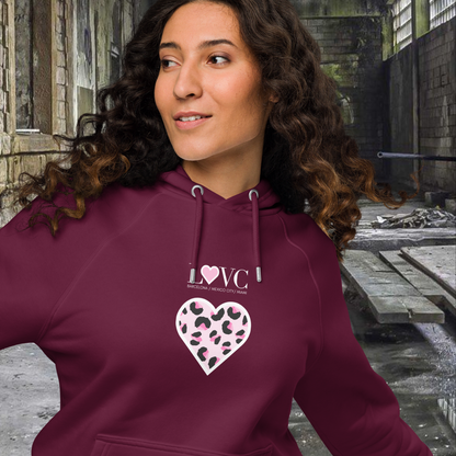 HOODIE CON CAPUCHA ECO MUJER ANIMAL PRINT