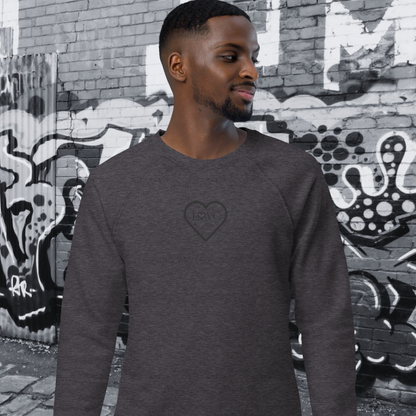 SUDADERA ORGÁNICA HOMBRE LOGO CLASSIC