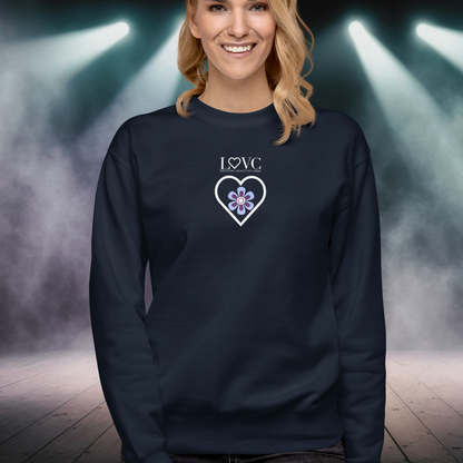 SUDADERA GRUESA MUJER FLOWER