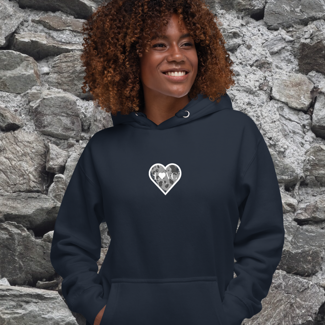 HOODIE CON CAPUCHA MUJER ANIMAL PRINT