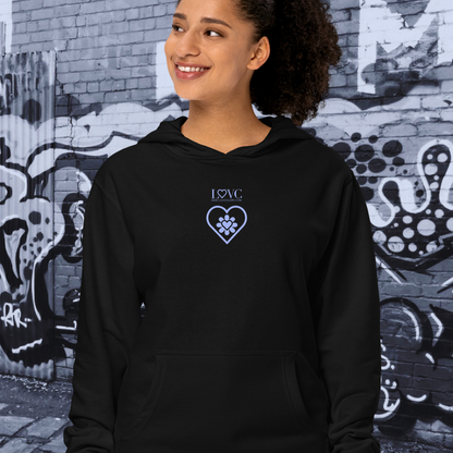 HOODIE PREMIUM CON CAPUCHA MUJER CUORE