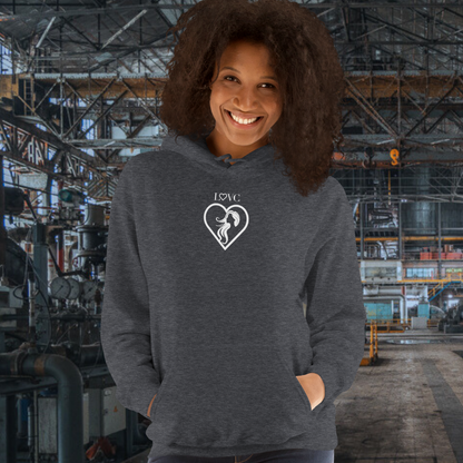 HOODIE CON CAPUCHA MUJER SILUETA
