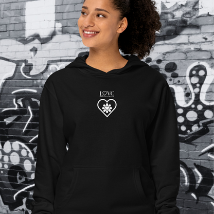 HOODIE PREMIUM CON CAPUCHA MUJER CUORE