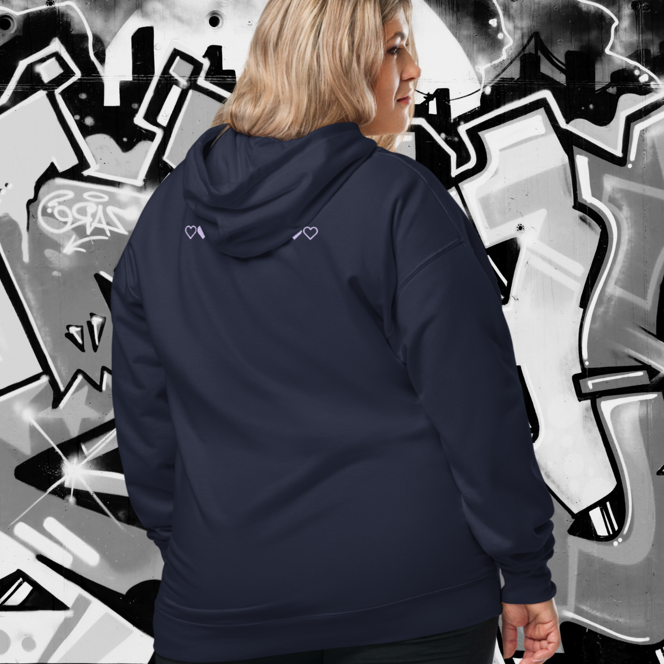 HOODIE PREMIUM CON CAPUCHA MUJER ANIMAL PRINT
