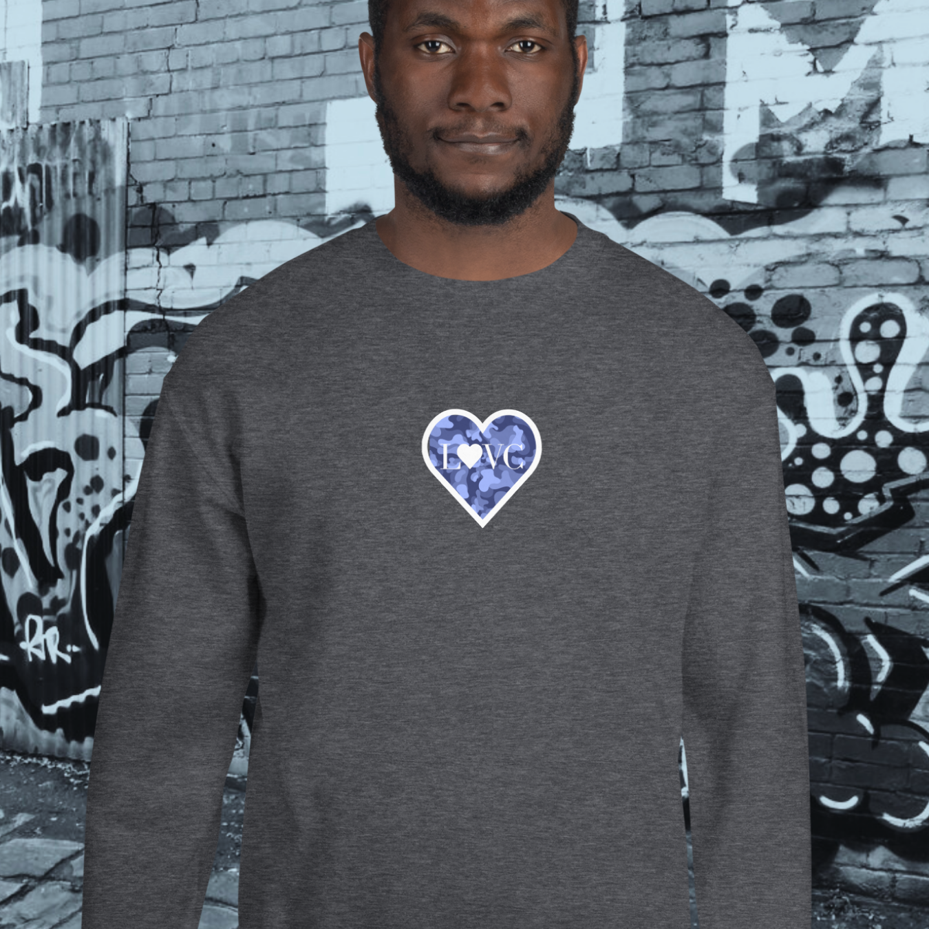 SUDADERA GRUESA HOMBRE ANIMAL PRINT