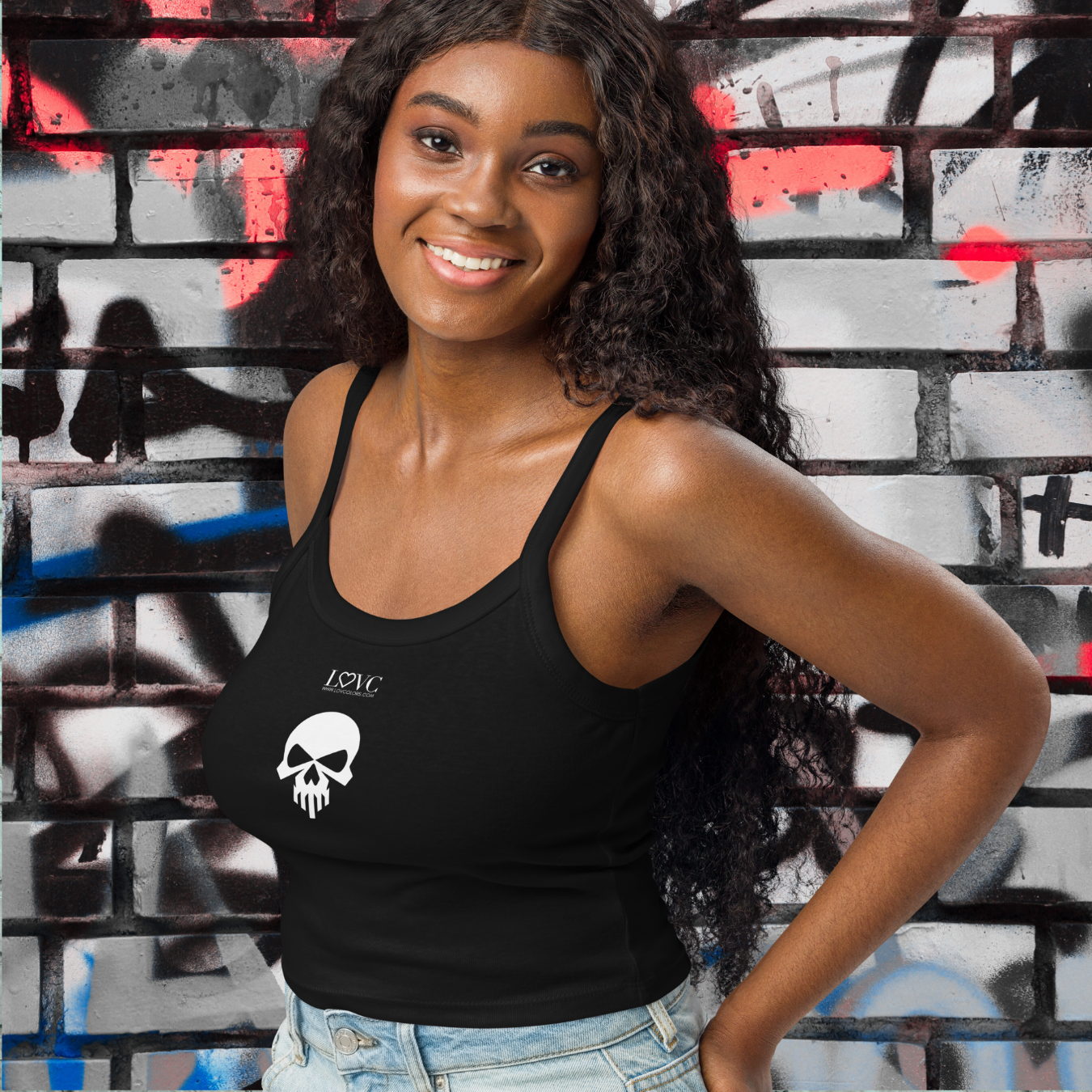 CAMISETA DE TIRANTES BIG SKULL