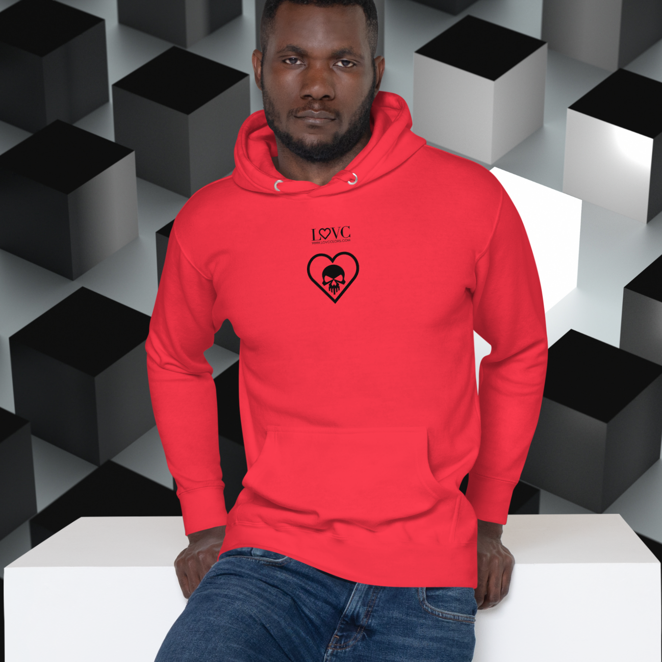 HOODIE CON CAPUCHA HOMBRE SKULL