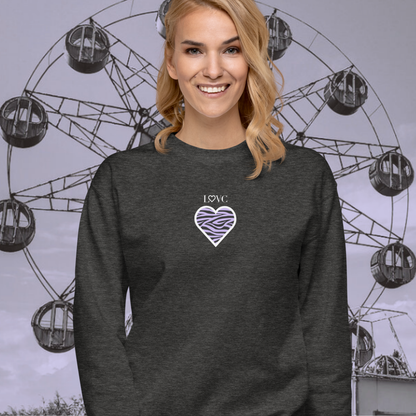 SUDADERA GRUESA MUJER ANIMAL PRINT