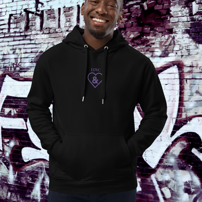 HOODIE PREMIUM CON CAPUCHA ECO HOMBRE SYMBOL BORDADO