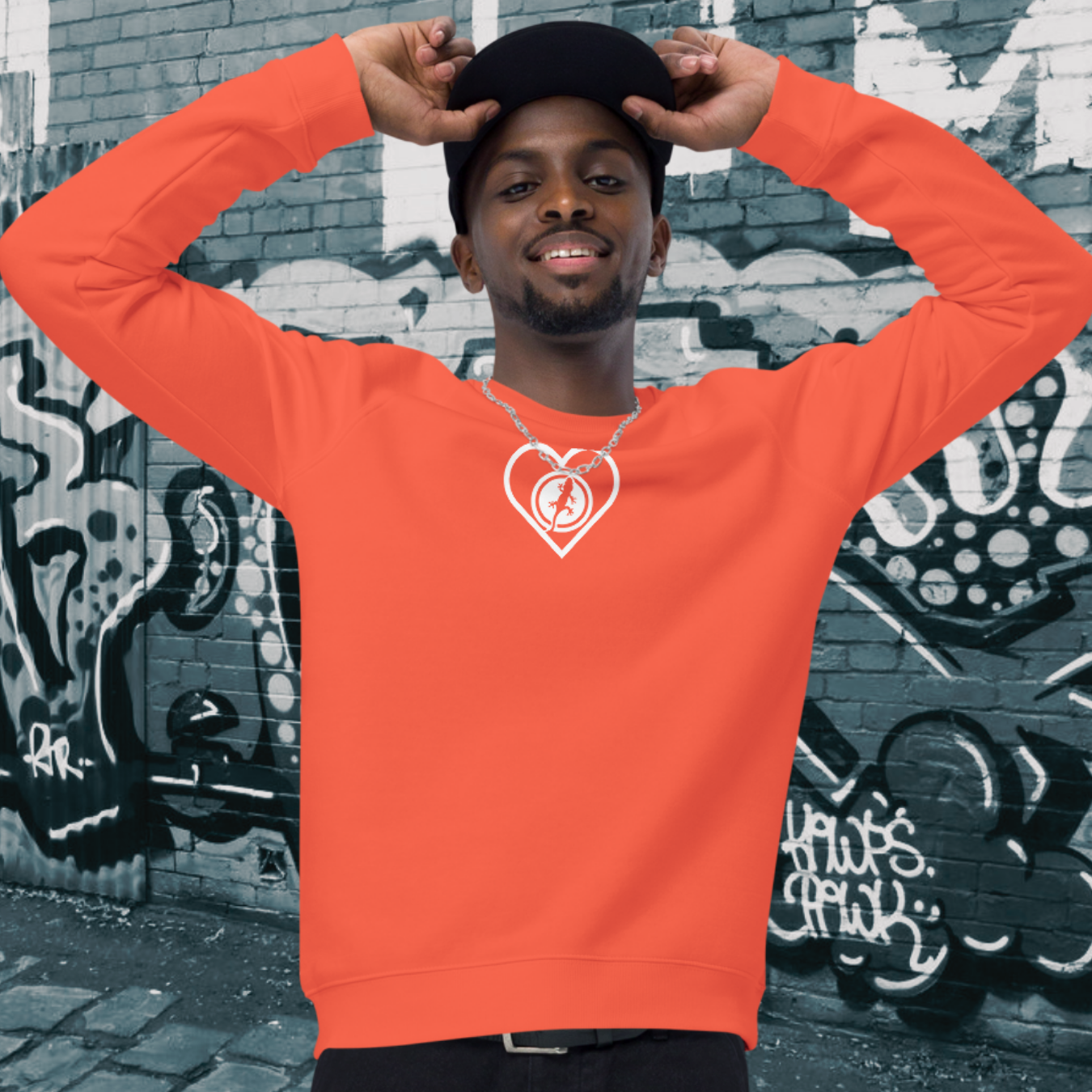 SUDADERA ORGÁNICA HOMBRE LIZARD