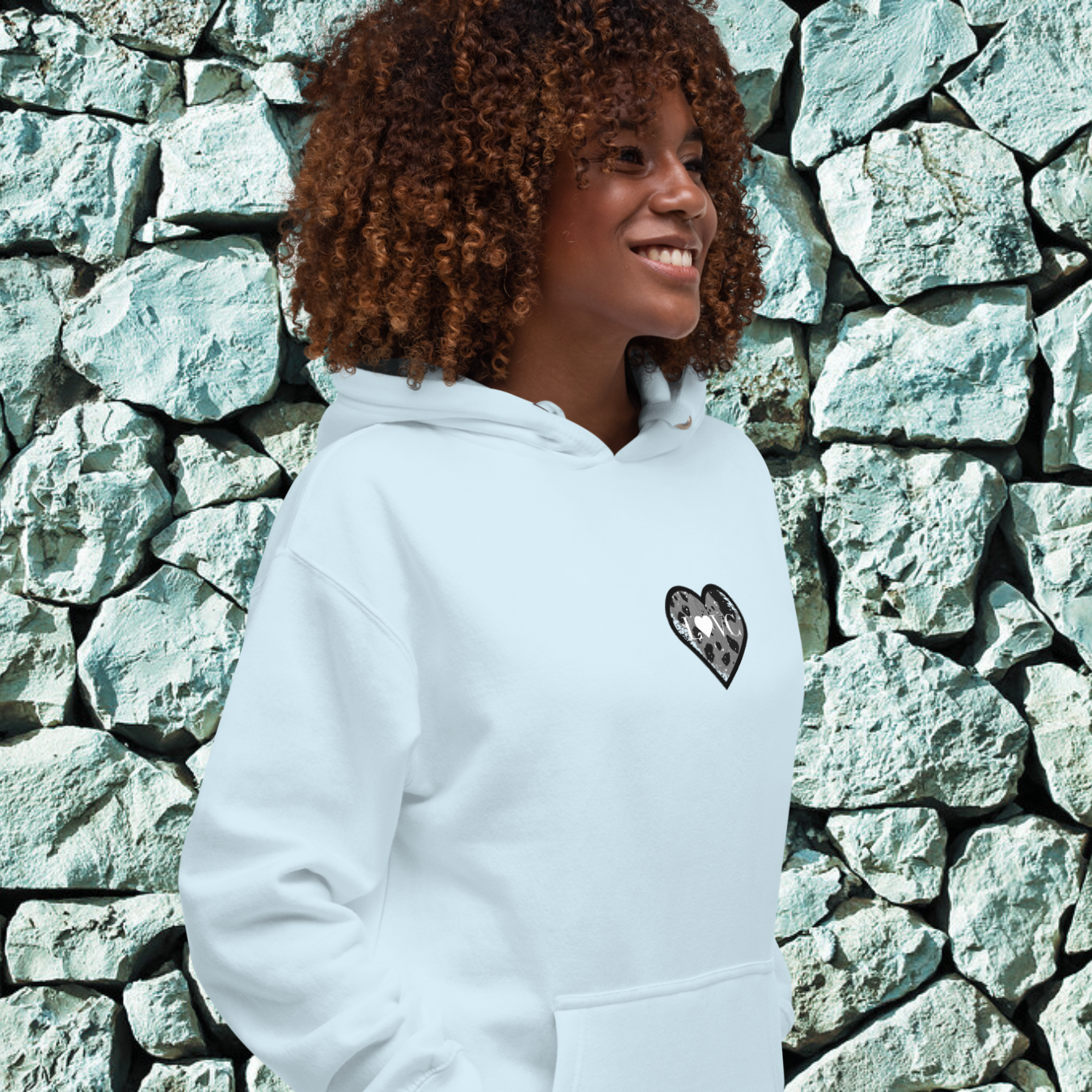 HOODIE CON CAPUCHA MUJER ANIMAL PRINT