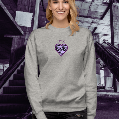 SUDADERA GRUESA MUJER ANIMAL PRINT