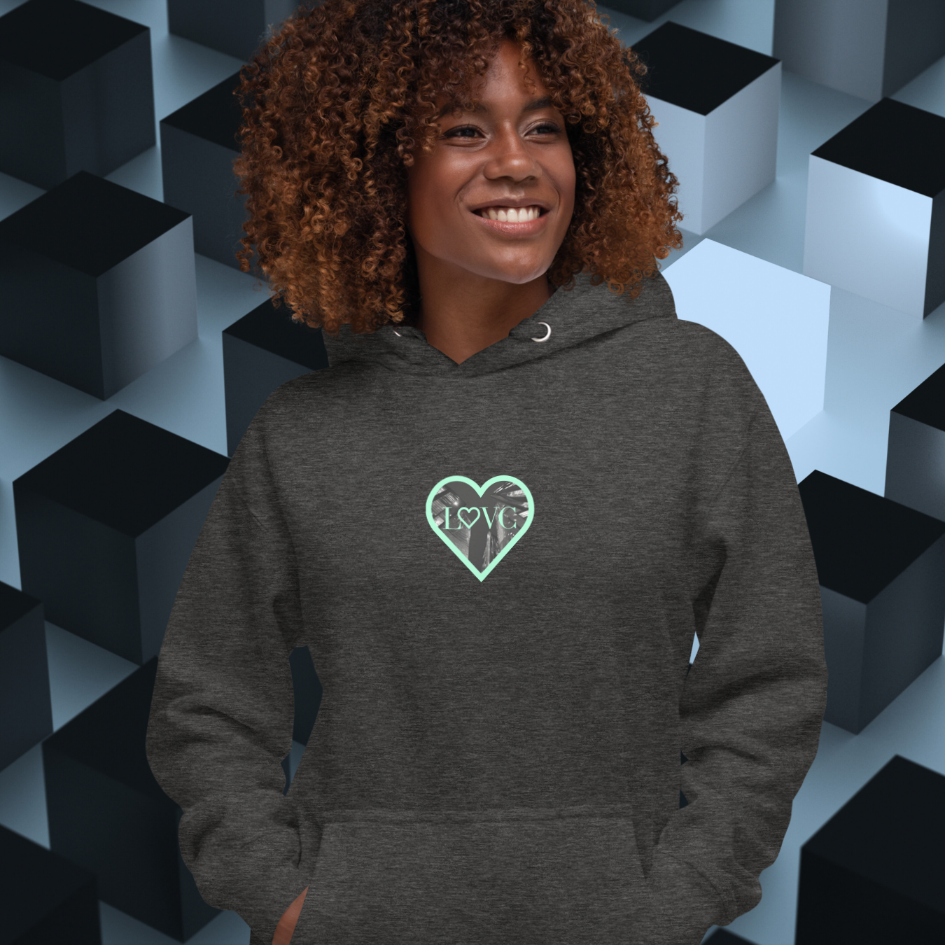 HOODIE CON CAPUCHA MUJER CITY