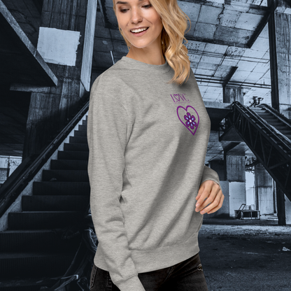 SUDADERA GRUESA MUJER FLOWER