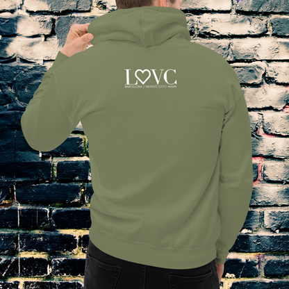 HOODIE CON CAPUCHA HOMBRE LOGO MILITAR