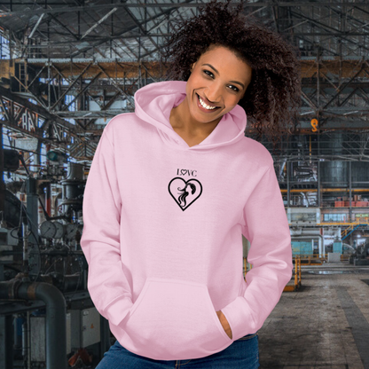 HOODIE CON CAPUCHA MUJER SILUETA