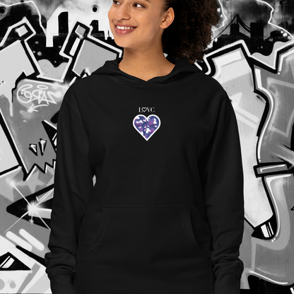 HOODIE PREMIUM CON CAPUCHA MUJER ANIMAL PRINT