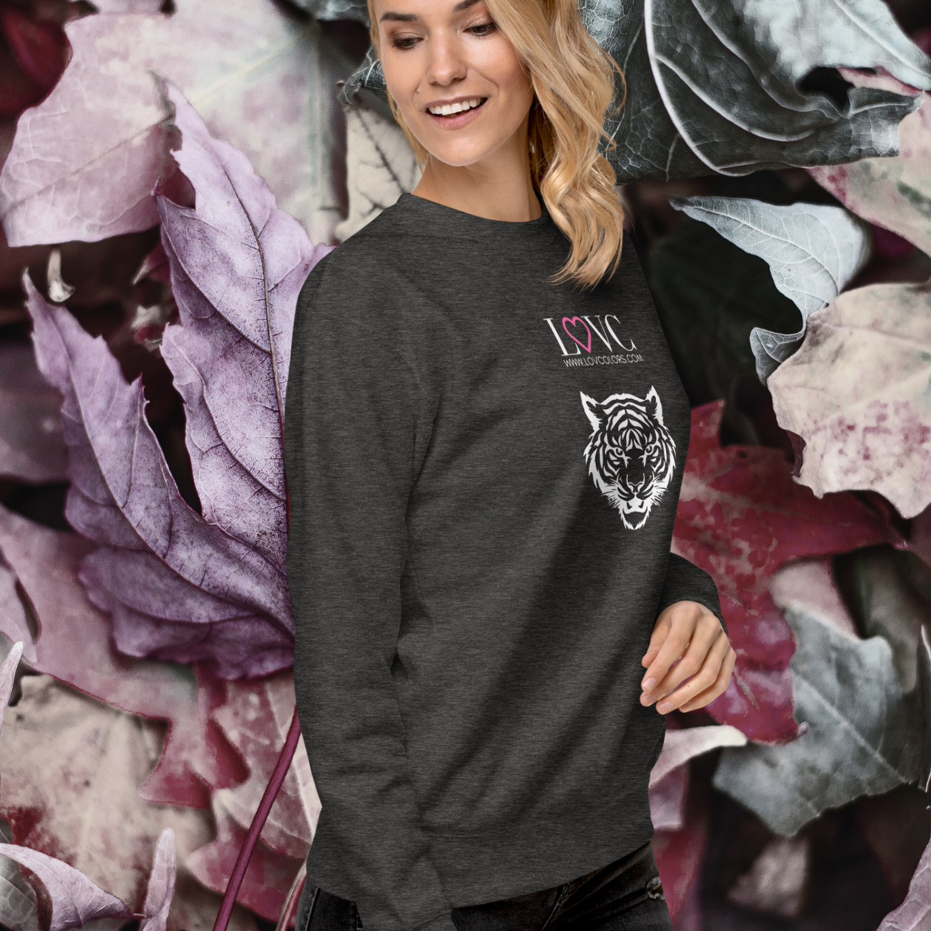 SUDADERA GRUESA MUJER TIGER