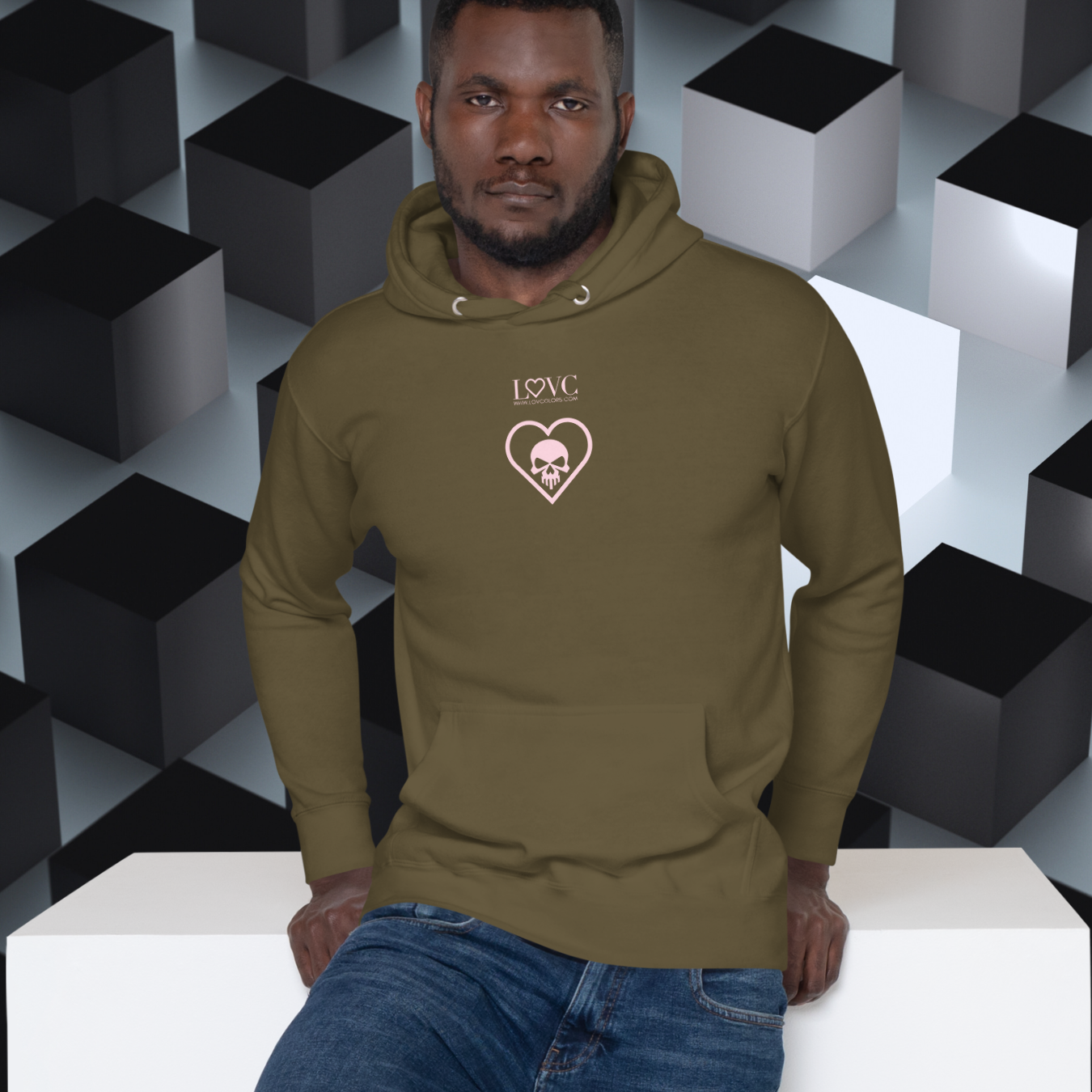 HOODIE CON CAPUCHA HOMBRE SKULL