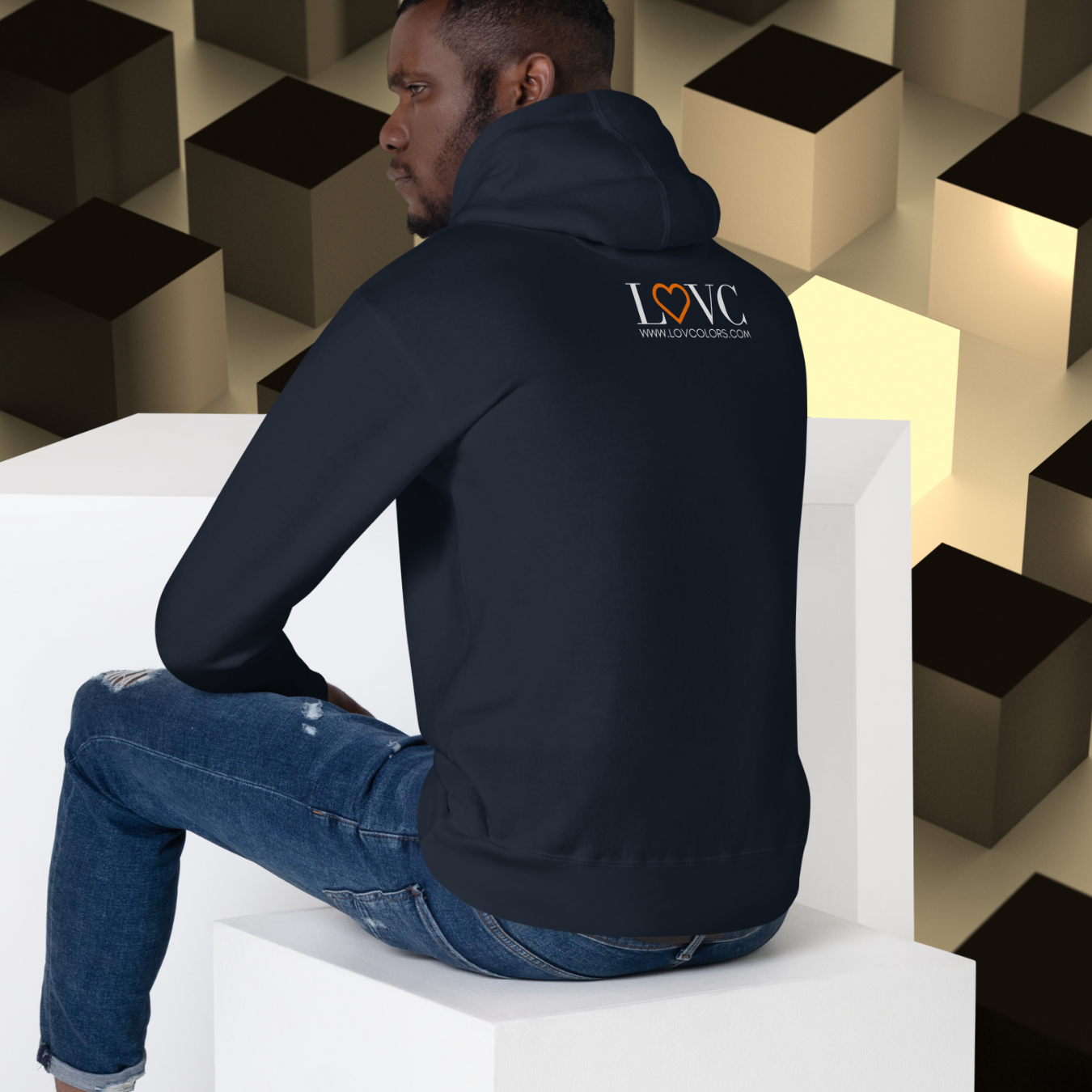 HOODIE CON CAPUCHA HOMBRE ETNIA