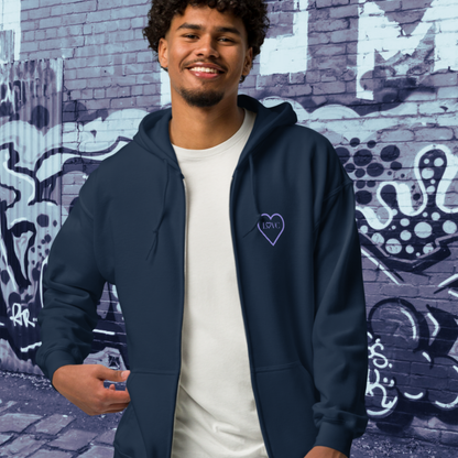 HOODIE CON CAPUCHA Y CREMALLERA HOMBRE COOL