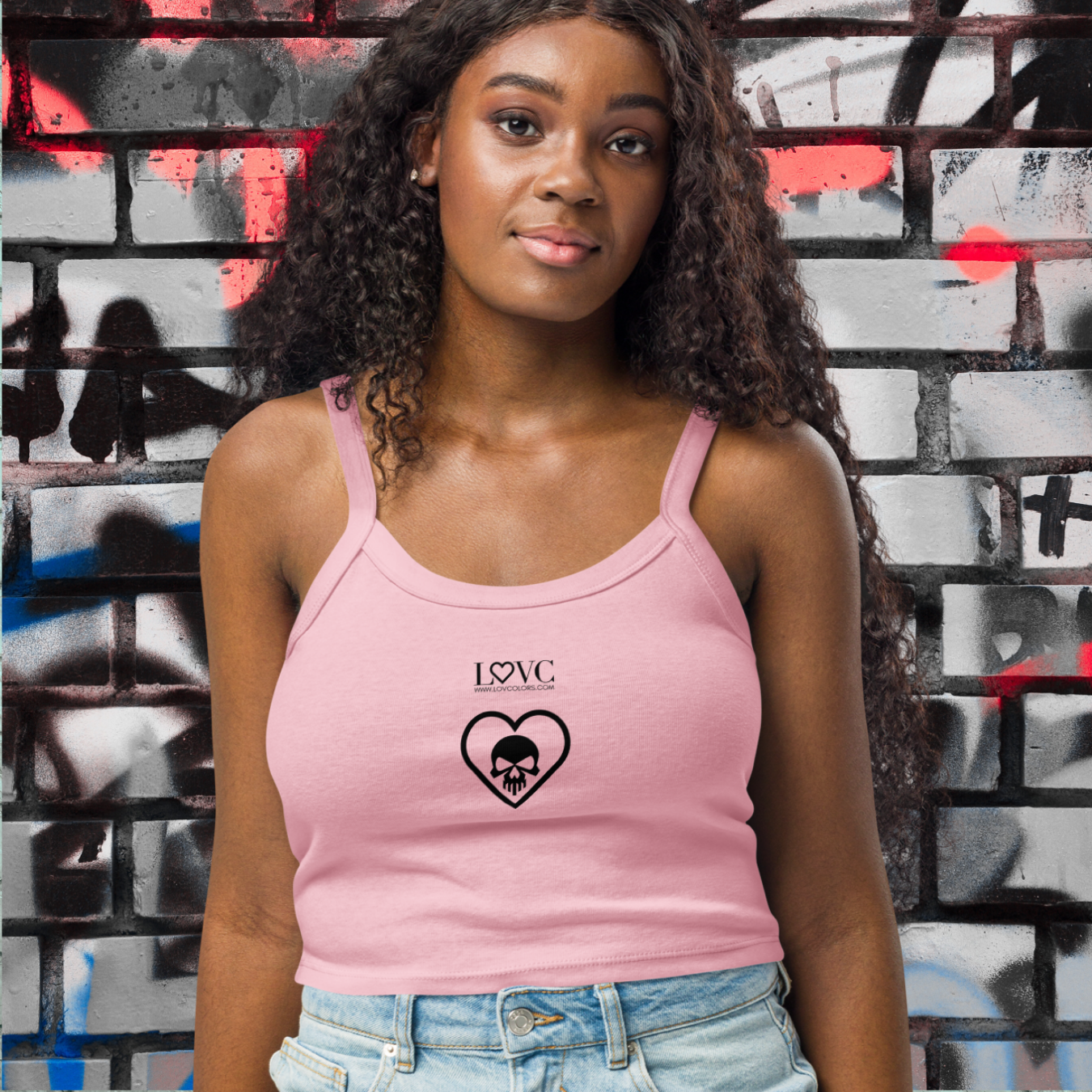 CAMISETA DE TIRANTES SKULL CUORE