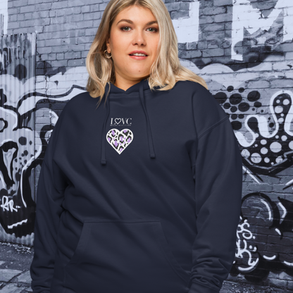 HOODIE PREMIUM CON CAPUCHA MUJER ANIMAL PRINT