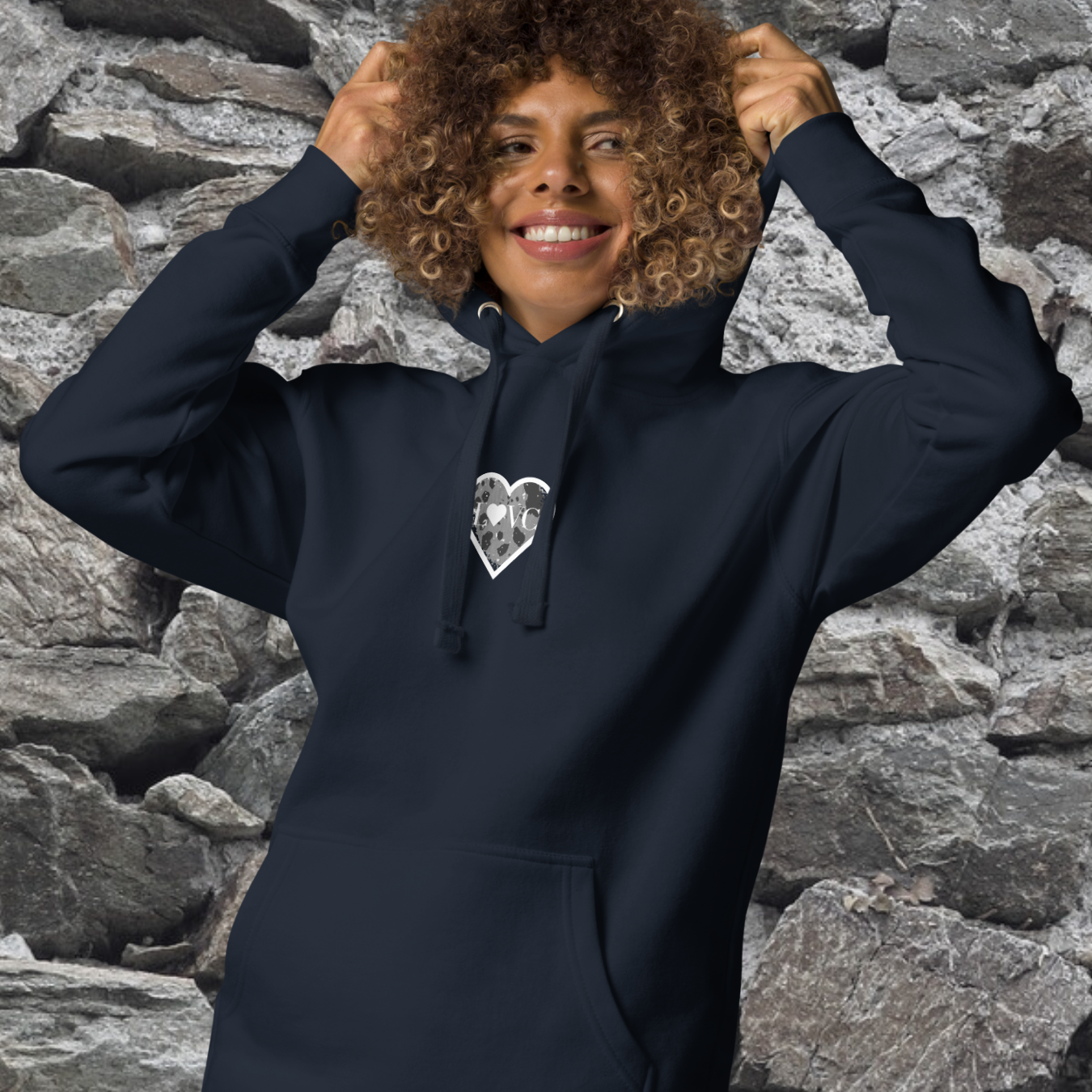 HOODIE CON CAPUCHA MUJER ANIMAL PRINT