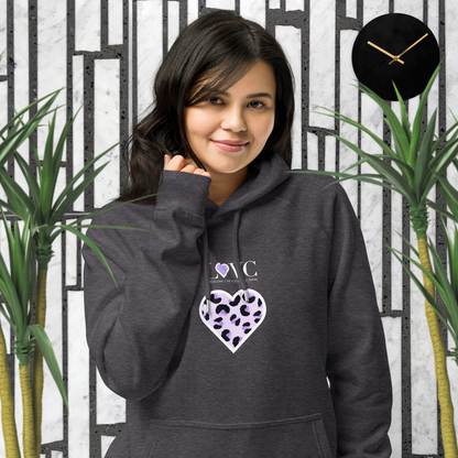 HOODIE CON CAPUCHA ECO MUJER ANIMAL PRINT