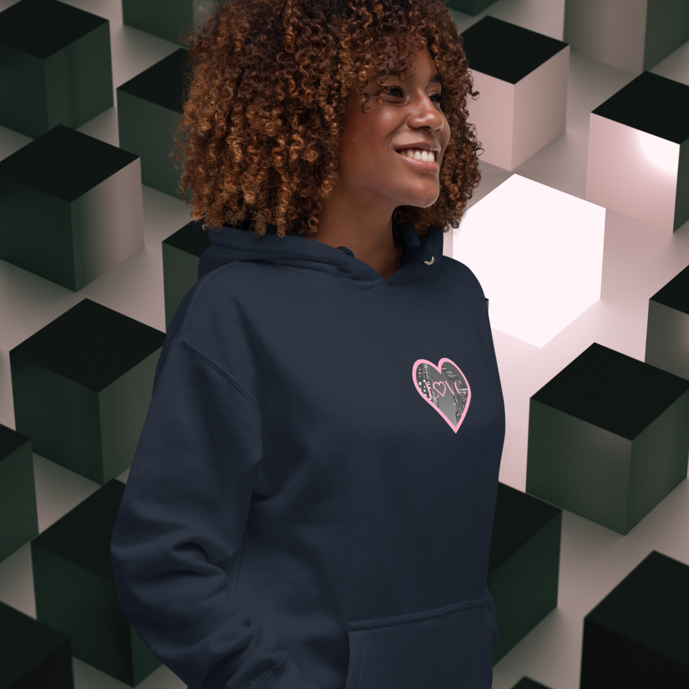 HOODIE CON CAPUCHA MUJER CITY