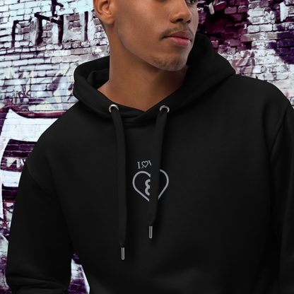 HOODIE PREMIUM CON CAPUCHA ECO HOMBRE SYMBOL BORDADO