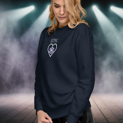 SUDADERA GRUESA MUJER FLOWER