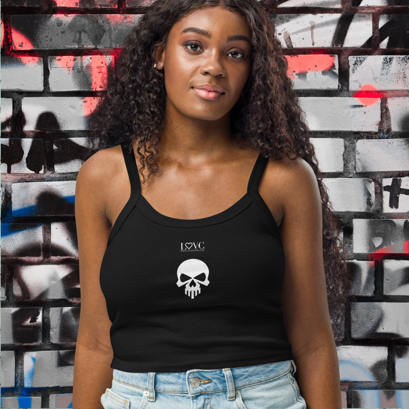 CAMISETA DE TIRANTES BIG SKULL
