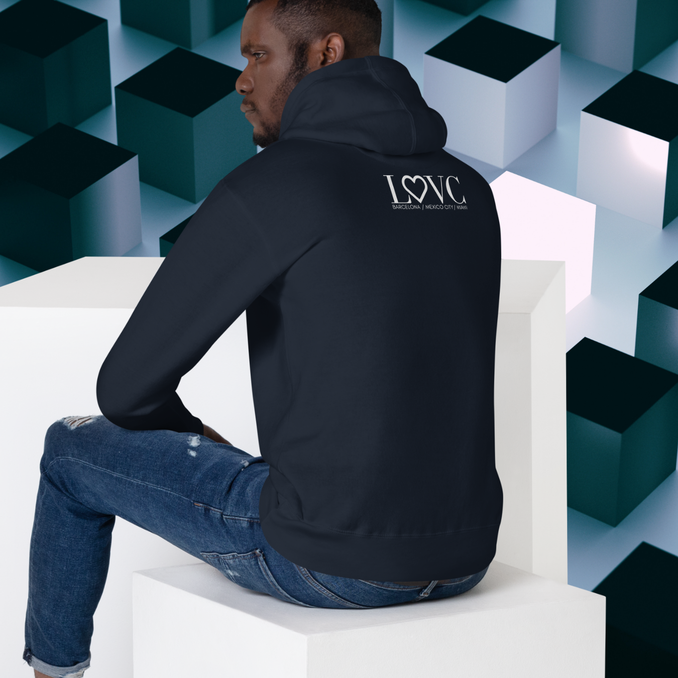 HOODIE CON CAPUCHA HOMBRE ETNIA
