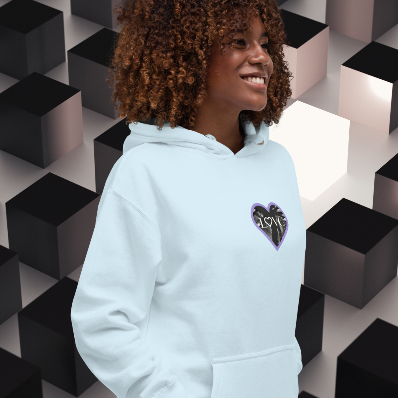 HOODIE CON CAPUCHA MUJER CITY
