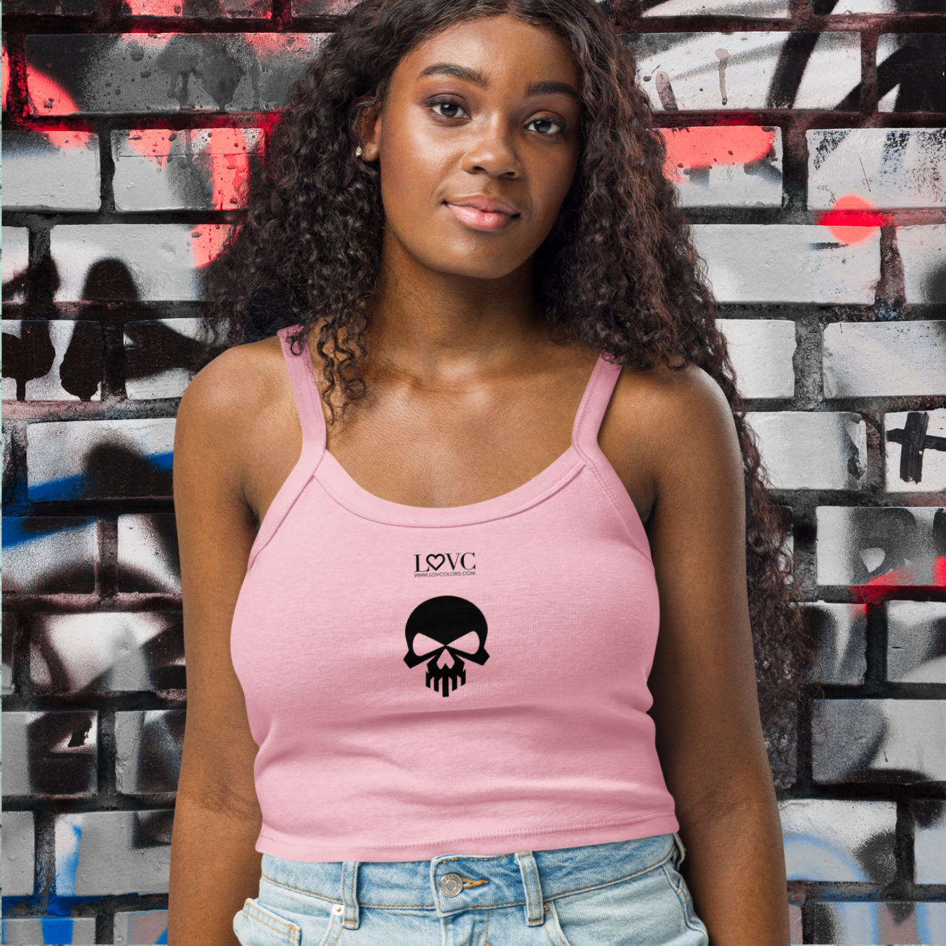 CAMISETA DE TIRANTES BIG SKULL