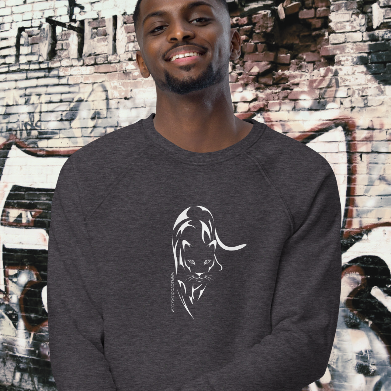 SUDADERA ORGÁNICA HOMBRE COUGAR