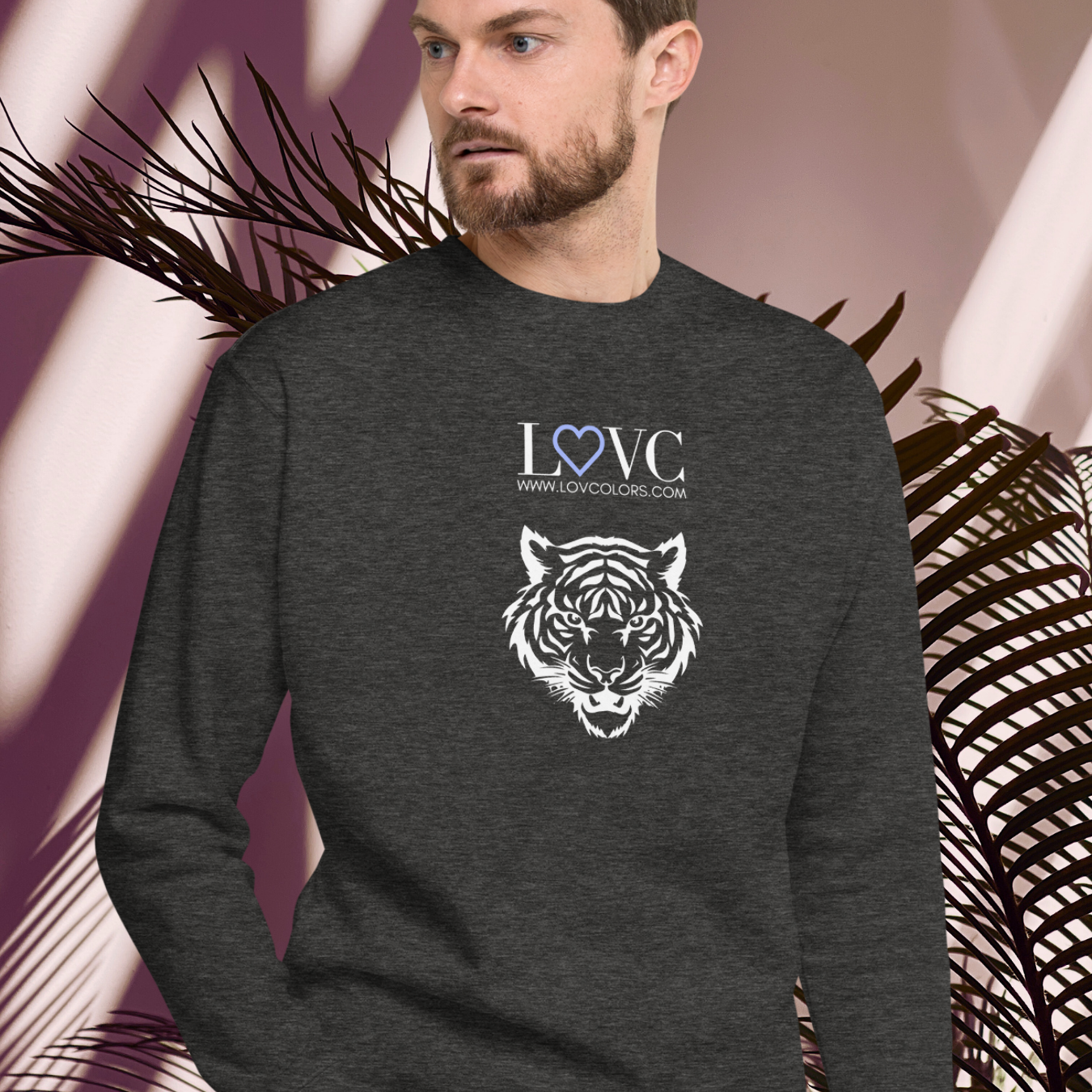 SUDADERA GRUESA HOMBRE TIGER