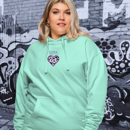 HOODIE PREMIUM CON CAPUCHA MUJER ANIMAL PRINT