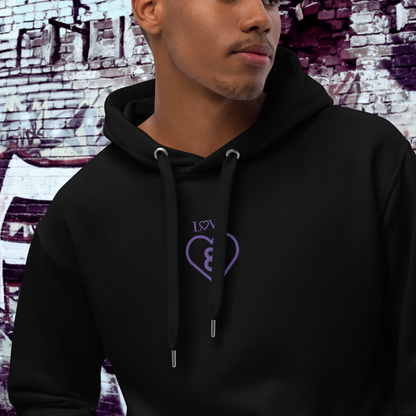 HOODIE PREMIUM CON CAPUCHA ECO HOMBRE SYMBOL BORDADO