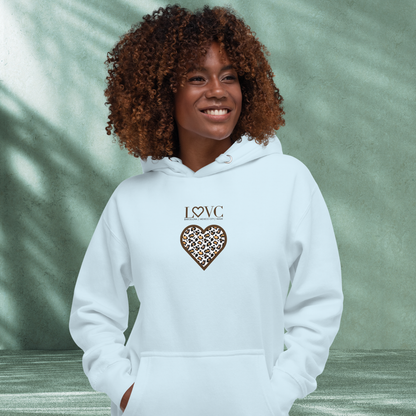 HOODIE CON CAPUCHA MUJER ANIMAL PRINT