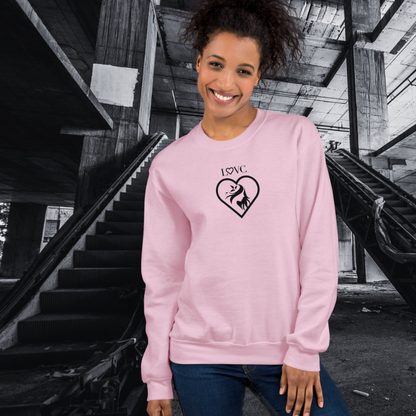 SUDADERA GRUESA MUJER SILUETA