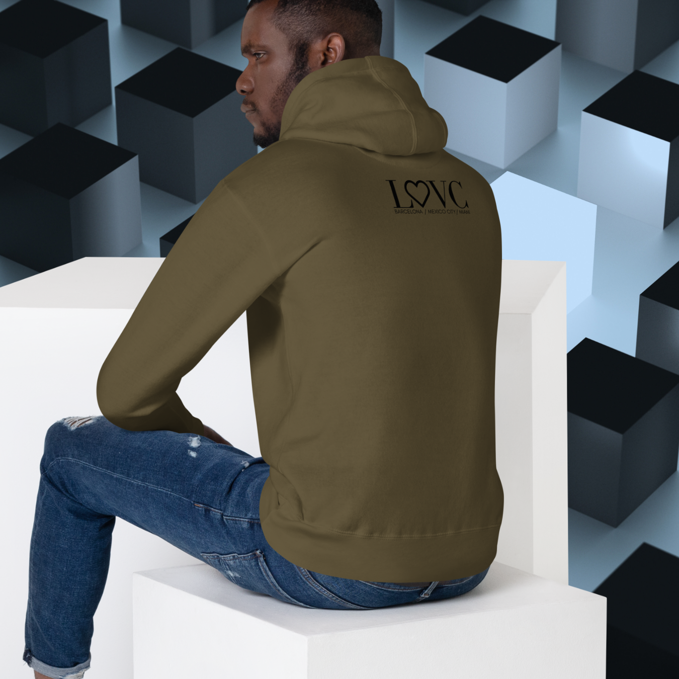 HOODIE CON CAPUCHA HOMBRE ETNIA