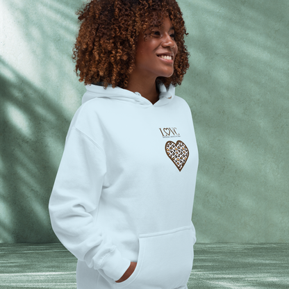 HOODIE CON CAPUCHA MUJER ANIMAL PRINT