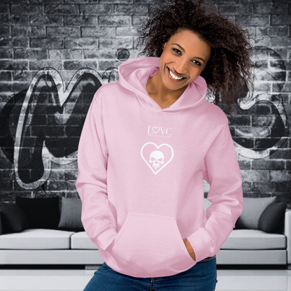 HOODIE CON CAPUCHA MUJER SKULL