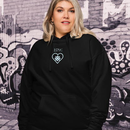 HOODIE PREMIUM CON CAPUCHA MUJER CUORE