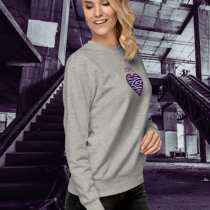 SUDADERA GRUESA MUJER ANIMAL PRINT