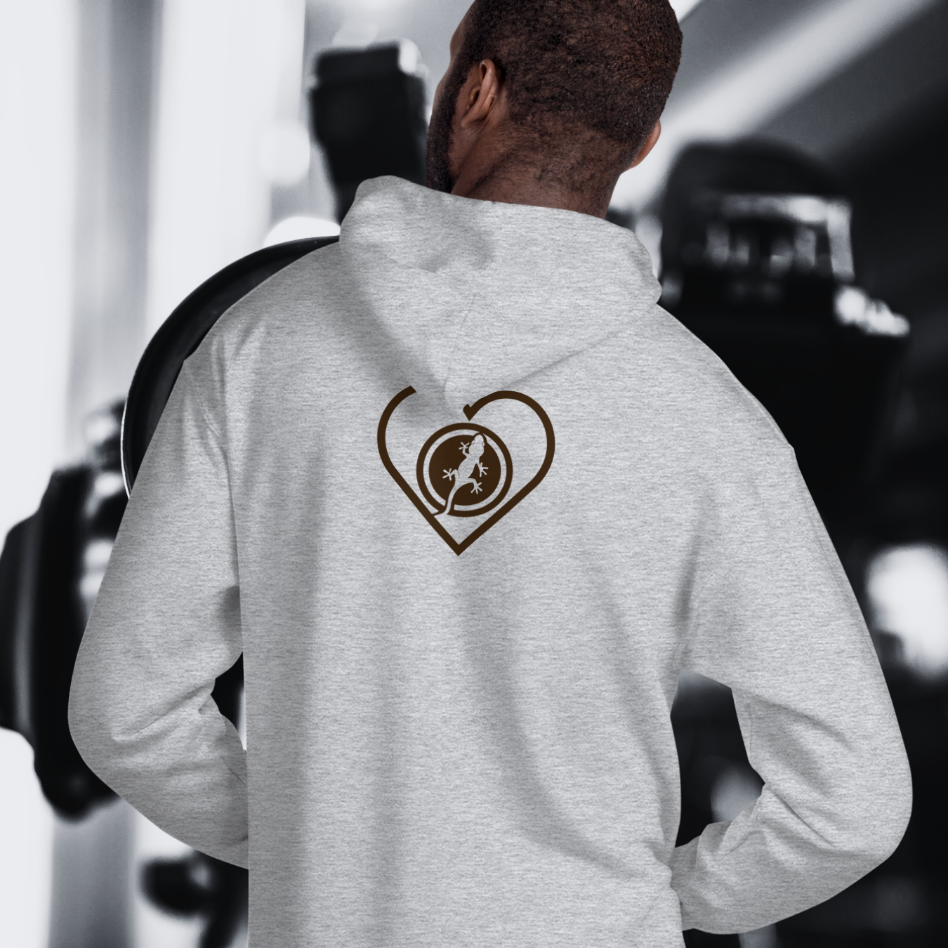 HOODIE CON CAPUCHA HOMBRE LIZARD