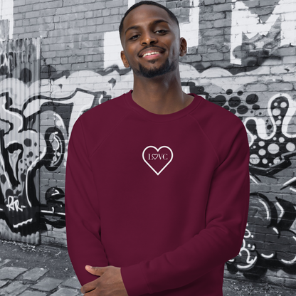 SUDADERA ORGÁNICA HOMBRE LOGO CLASSIC